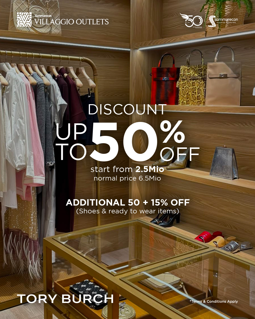 Tory Burch DISCOUNT UP TO 50% OFF